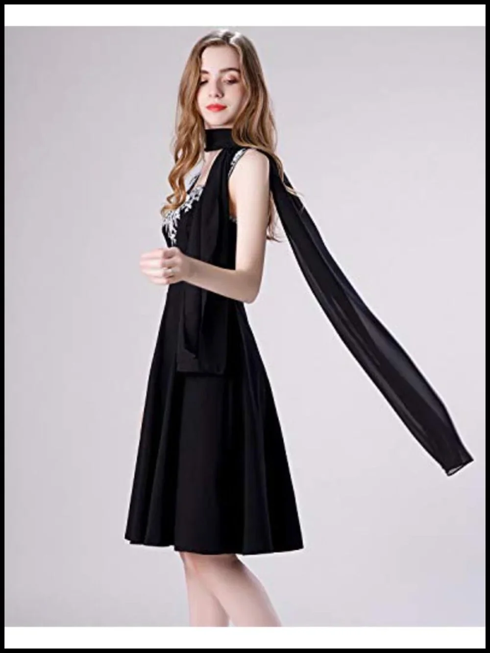 Chiffon Shawl Wrap for Evening Dress Wedding Sheer Scarf Women Shoulder Cover